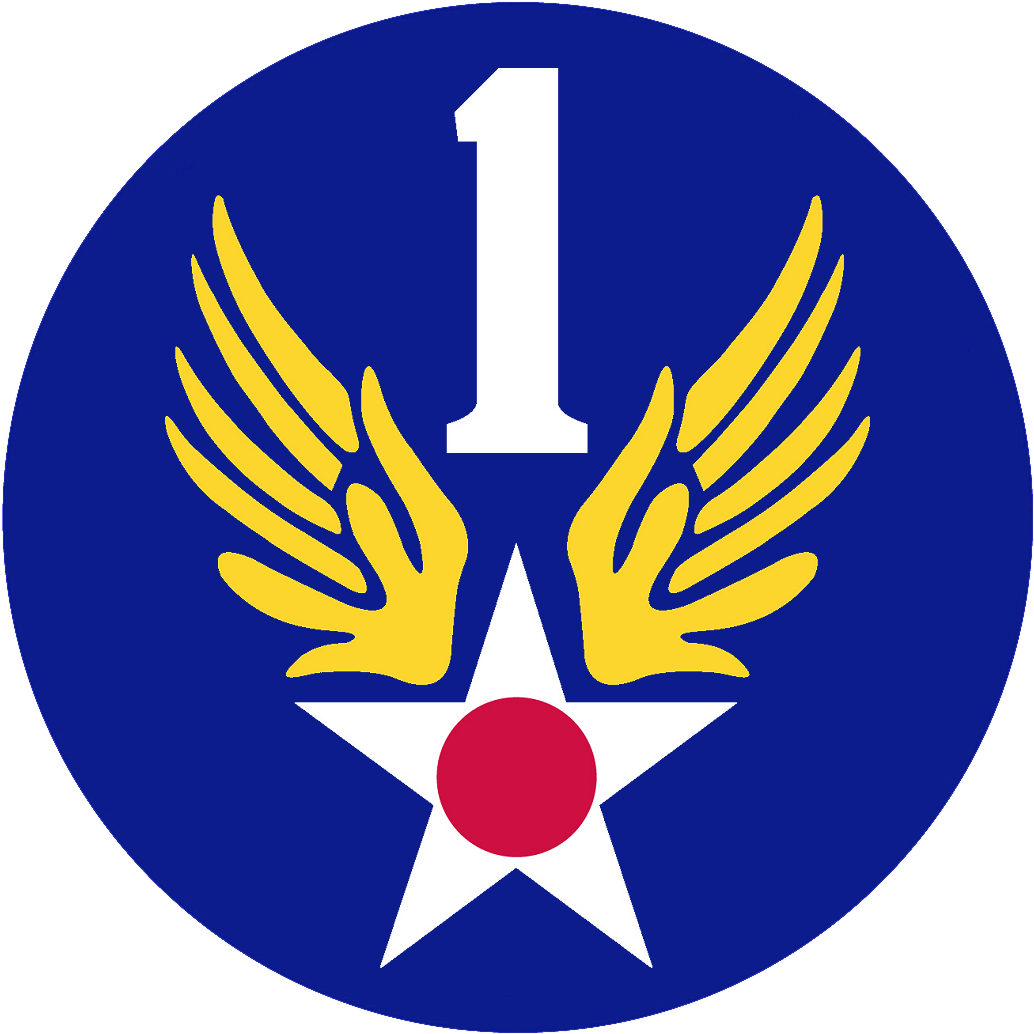 Us 1st Air Force Large - Headquarters Air Force Logo (1100x1100)