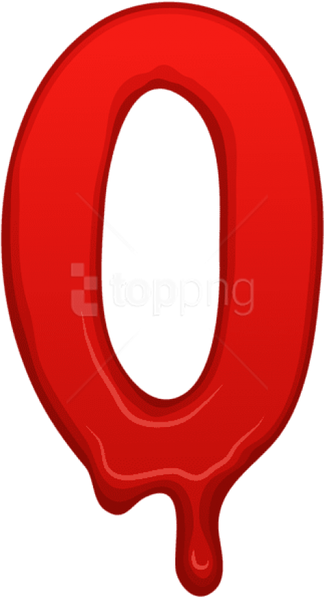 Free Png Download Bloody Number Zero Clipart Png Photo - Circle (480x879)