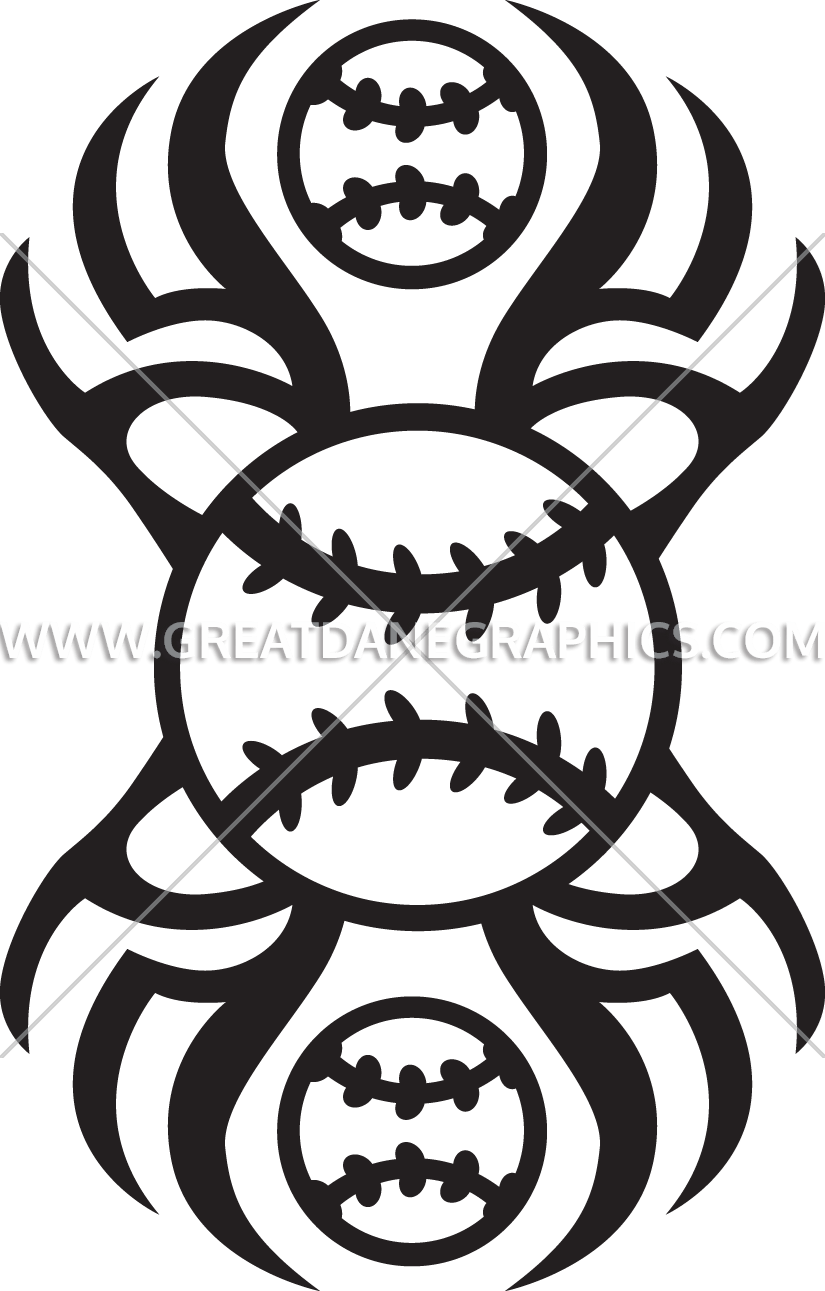 Tribal Baseballs - Emblem (825x1291)