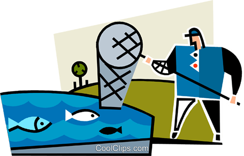 Commercial Fisherman Royalty Free Vector Clip Art Illustration - Illustration (480x306)