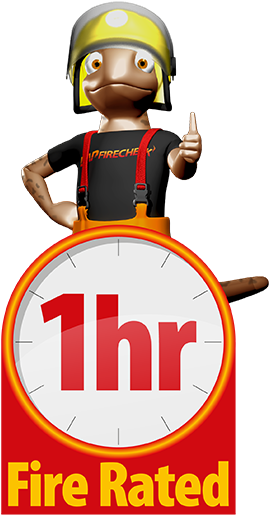 Our Portfolio Of Fire Rated Products Include Letter - Cartoon (600x600)