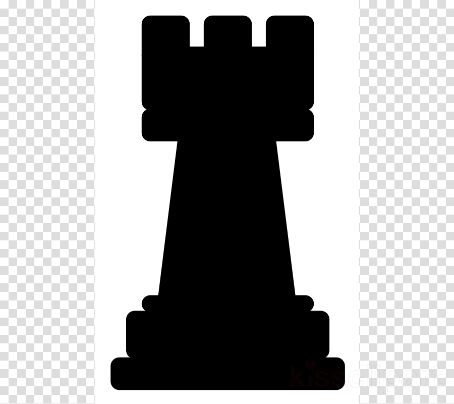 Rook Chess Piece Silhouette Clipart Chess Piece Rook - Rook Chess Piece Clipart (900x800)