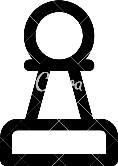 Chess Pawn Icon - Illustration (800x800)