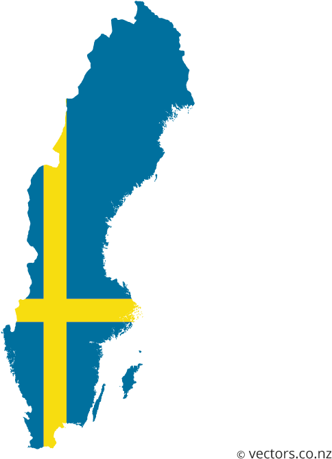 Map Of Sweden Flag (700x700)
