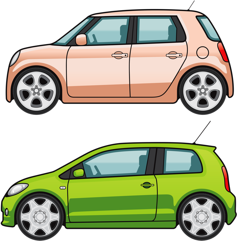 Фотки Transport Images, Art Transportation, Planner - Two Cars Clipart (797x800)