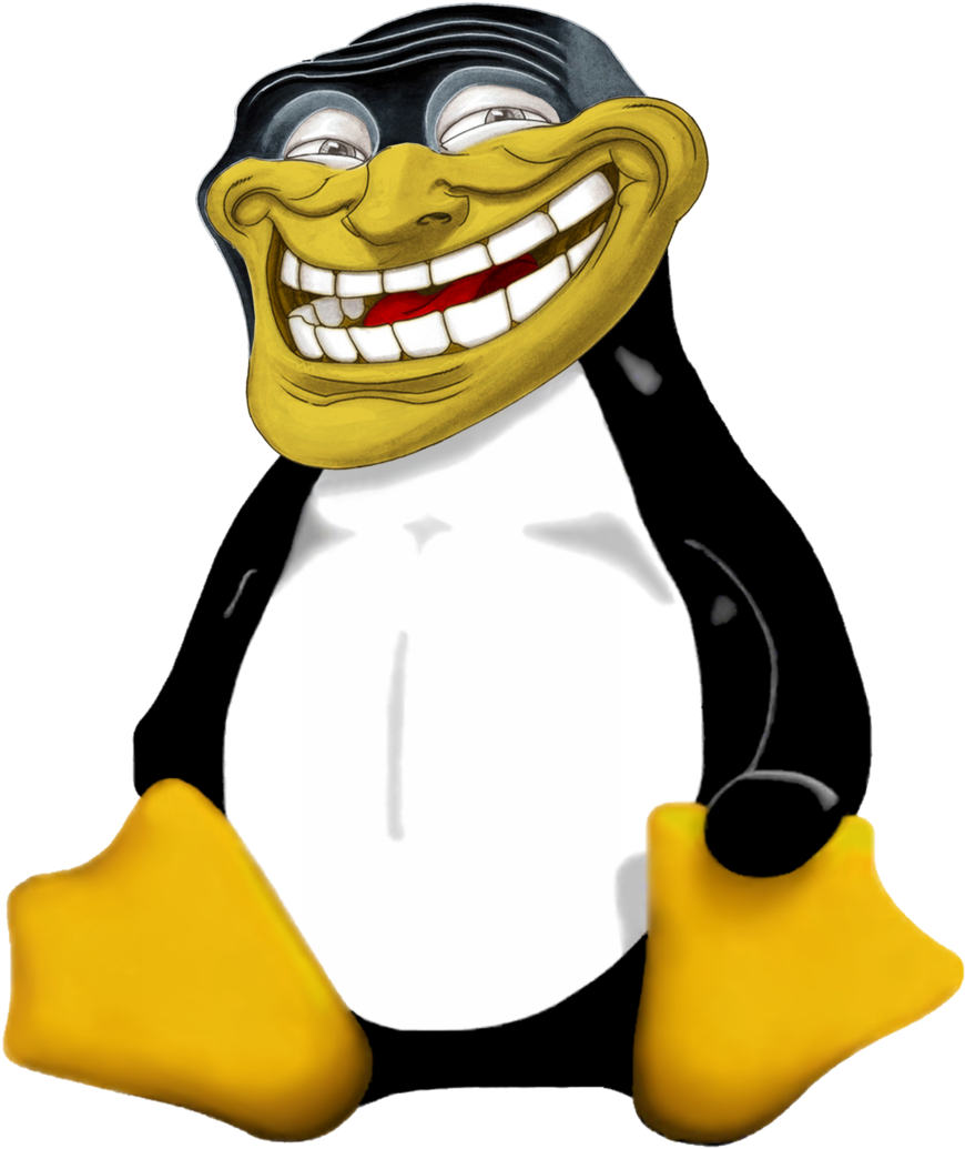 If You Don't Care About Securit - Linux Penguin (900x1049)