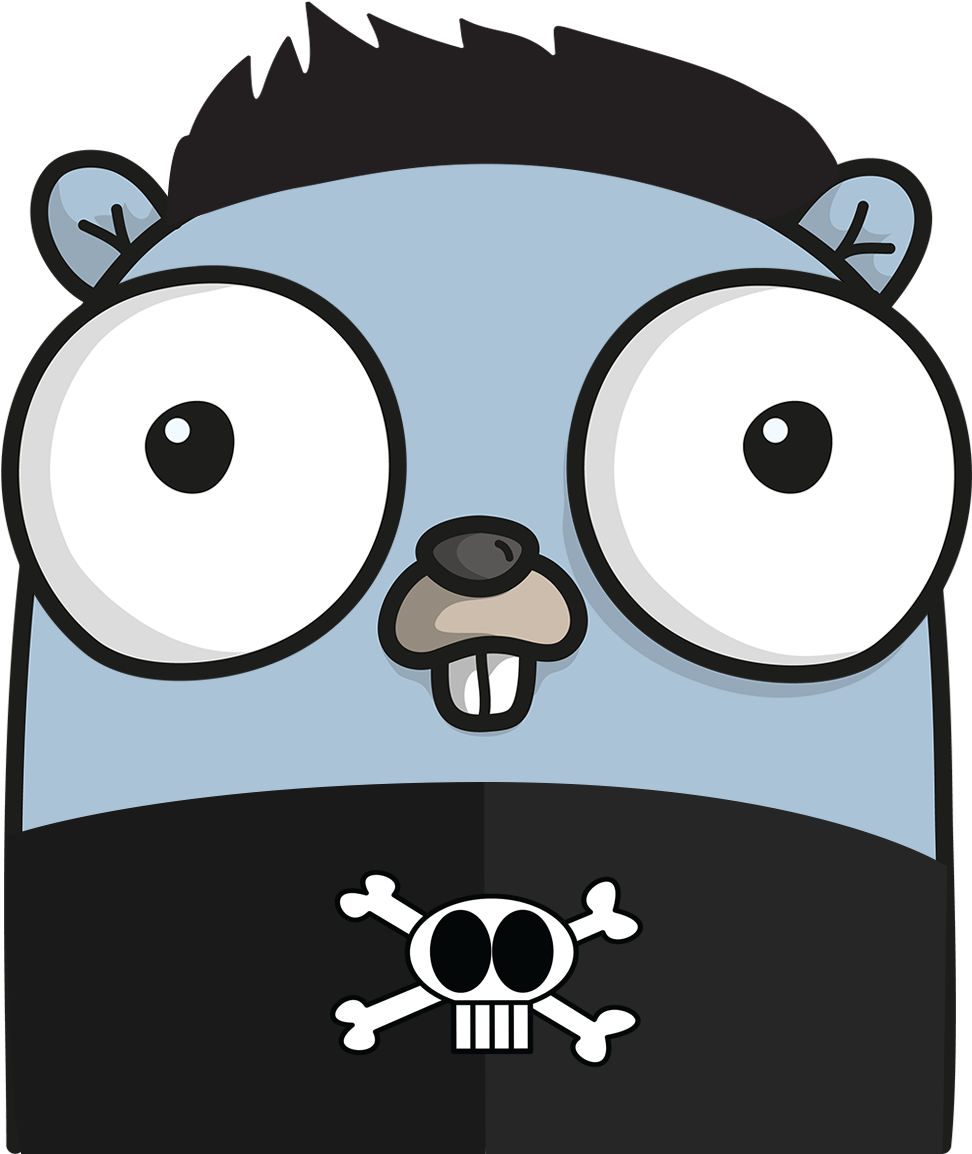 The Mascot Literally Looks Like It's Either Vision - Gopher Golang (1300x1392)