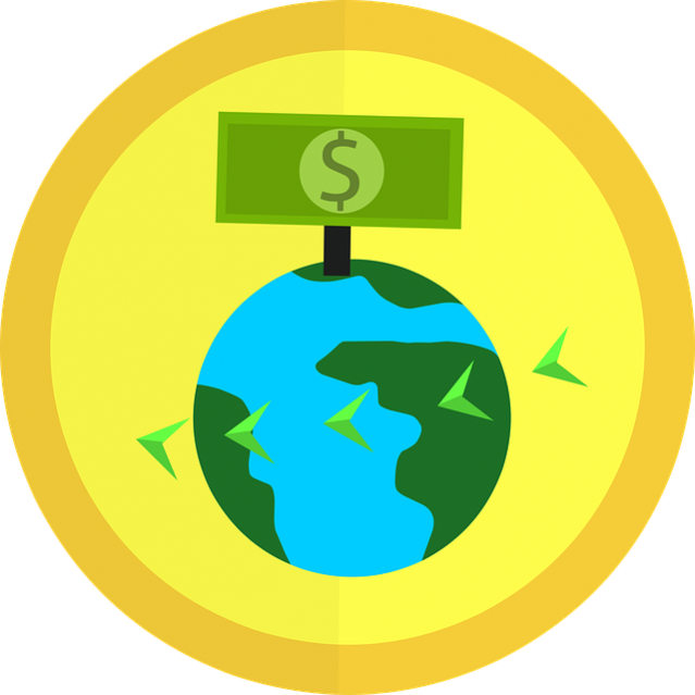 Custom Spark-plug - Earth And Money Icon (639x639)