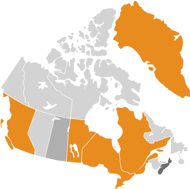 Geranium Pusillum Linnaeus - Canada Crime Rate Map (400x400)