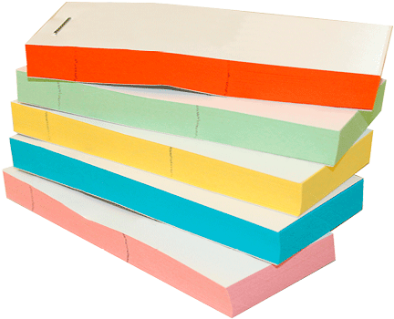 Transparent Colored Paper - Blocchi Lotteria (551x394)