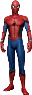 Spiderman Civil War Png - Marvel Heroes Spiderman Civil War (300x420)