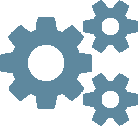 Product Capacity - Font Awesome Cogs Icon (480x512)