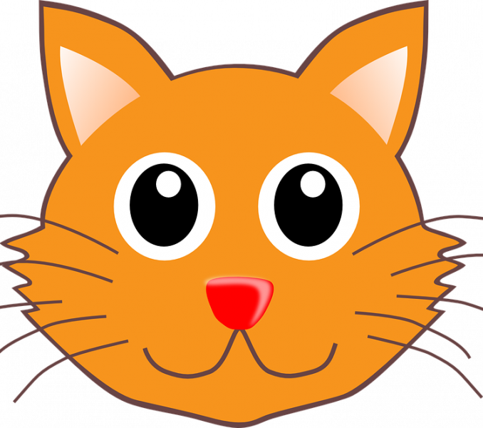 Cat Clipart Mask - Kitten Face Clip Art (678x600)