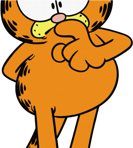Garfield Clipart Orange Cat - Garfield Png (640x480)