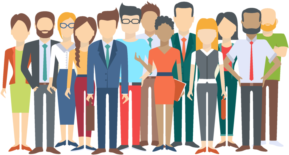 Diversity Png - Young Adults Clip Art (1024x1024)