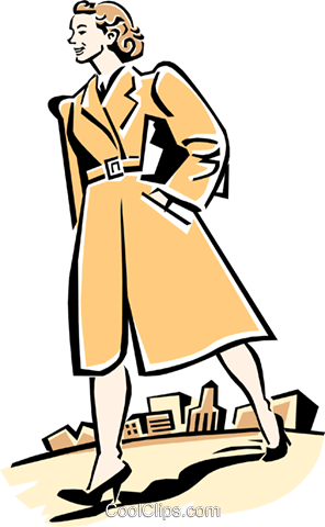 Mother Walking Royalty Free Vector Clip Art Illustration - Mother Walking Royalty Free Vector Clip Art Illustration (296x480)