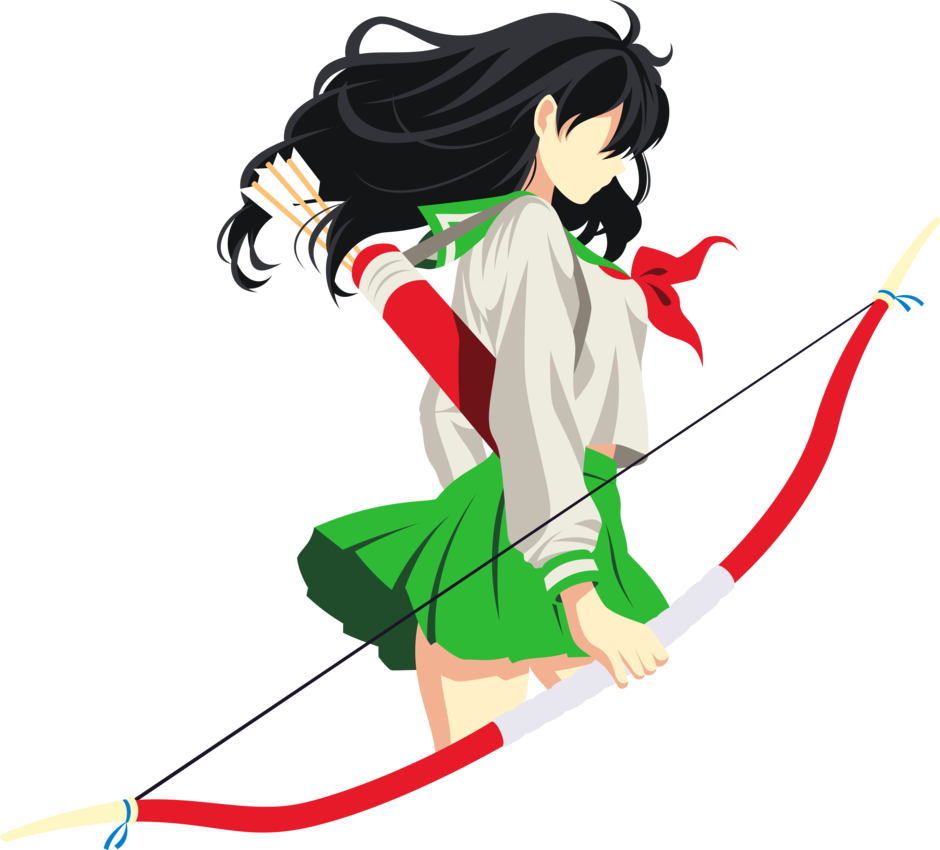Collection Of Free Inuyasha Drawing Kagome - Collection Of Free Inuyasha Drawing Kagome (940x850)