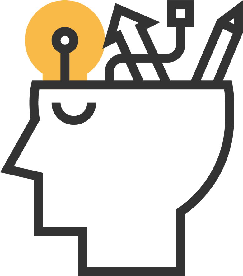 Pyxidia Is An Integrated Sentiment Analysis Application - Transparent Design Thinking Icon (1000x1000)