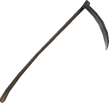 Clipart Royalty Free Download Image Ffxi B Png Final - Grim Reaper Scythe Png (372x352)