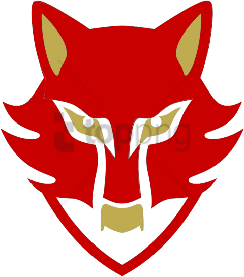 Free Png Best Wolf Logo Png Image With Transparent - Free Wolf Logo Red (480x545)