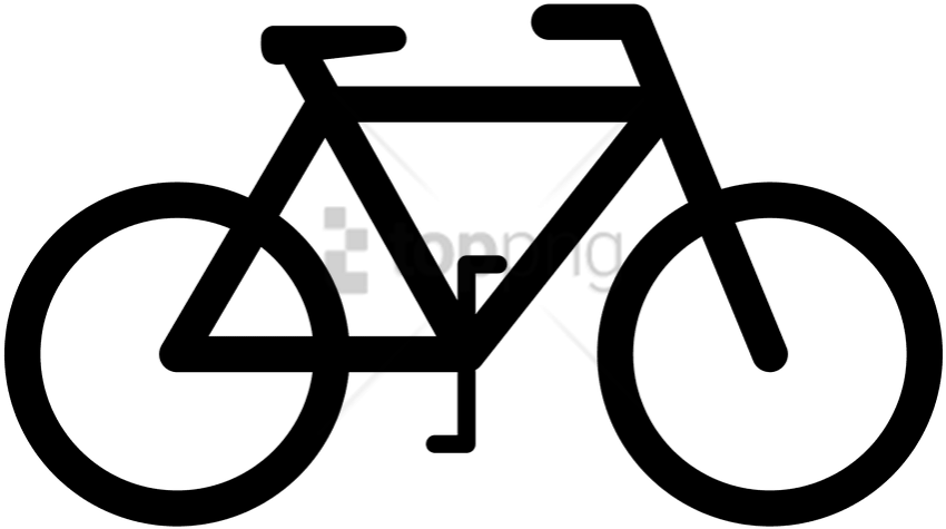 Free Png No Bicycle Riding Sign Png Image With Transparent - Bike Symbol (850x475)