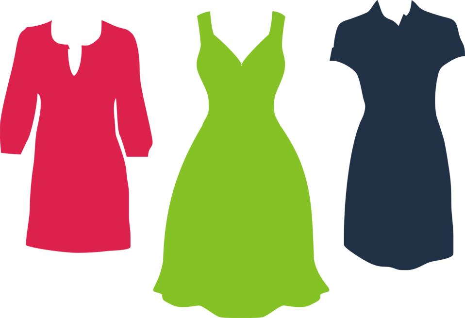 This Work, Identified By Publicdomainfiles - Green Dress Clip Art (958x655)