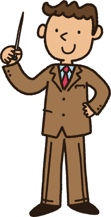 Thumb Image - Teacher Clip Art Male (385x750)