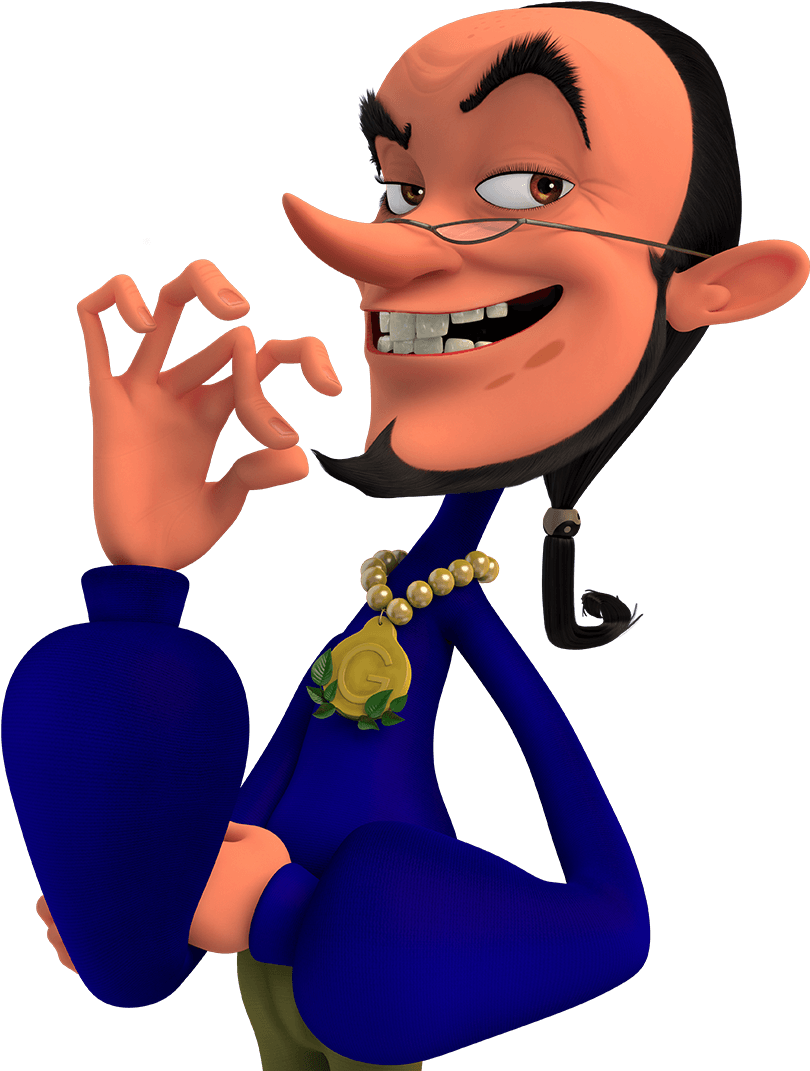 Greene Is A Skinny New Age Executive Turned Guru With - Norm Of The North Villains (1031x1100)