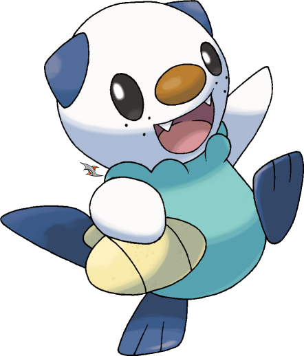 Nutria Clipart Transparent - Pokemon Oshawott Png (442x518)