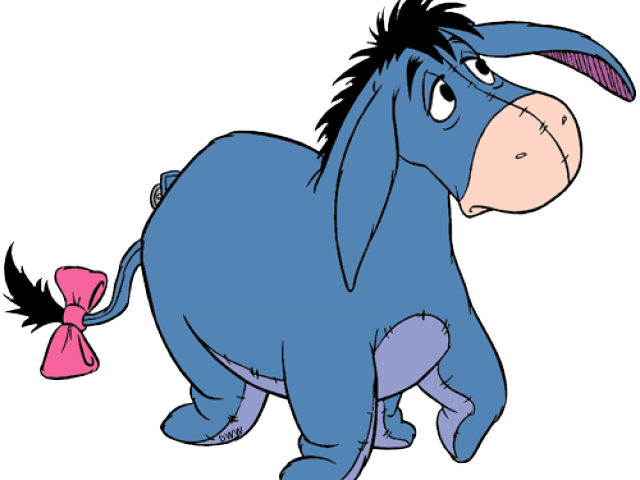 Winnie The Pooh Clipart Eeyore - Winnie The Pooh Eeyore Png (640x480)
