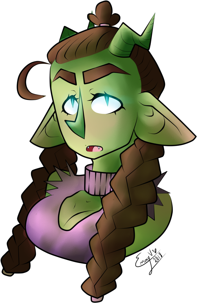 Picture Transparent Download Tiefling By Felixuknow - Cartoon (752x1063)