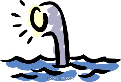 Submarine Periscope Royalty Free Vector Clip Art Illustration - Submarine Periscope Transparent (480x325)