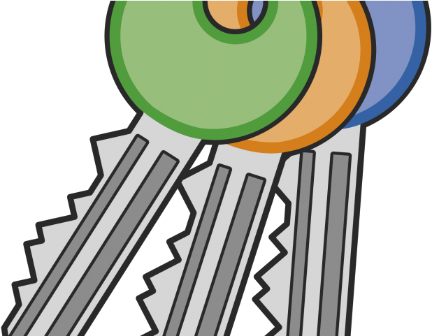 Keys Clipart Door Key - Key Clipart (640x480)