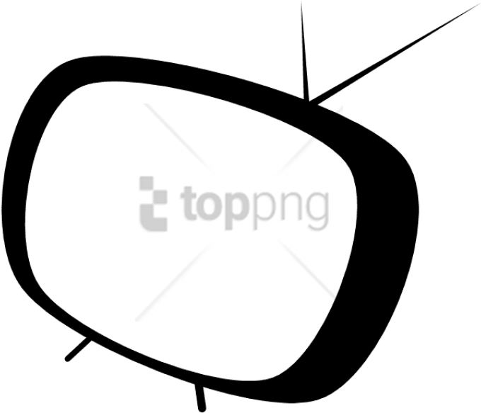 Free Png Television Clip Art Png Png Image With Transparent - Retro Tv Clipart (850x660)