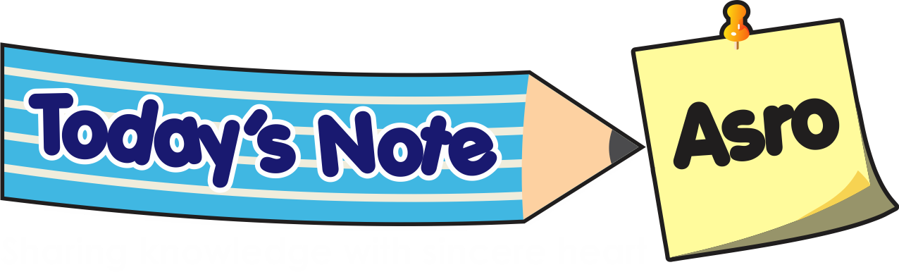 Today's Note Asro - Today's Note Asro (1276x386)