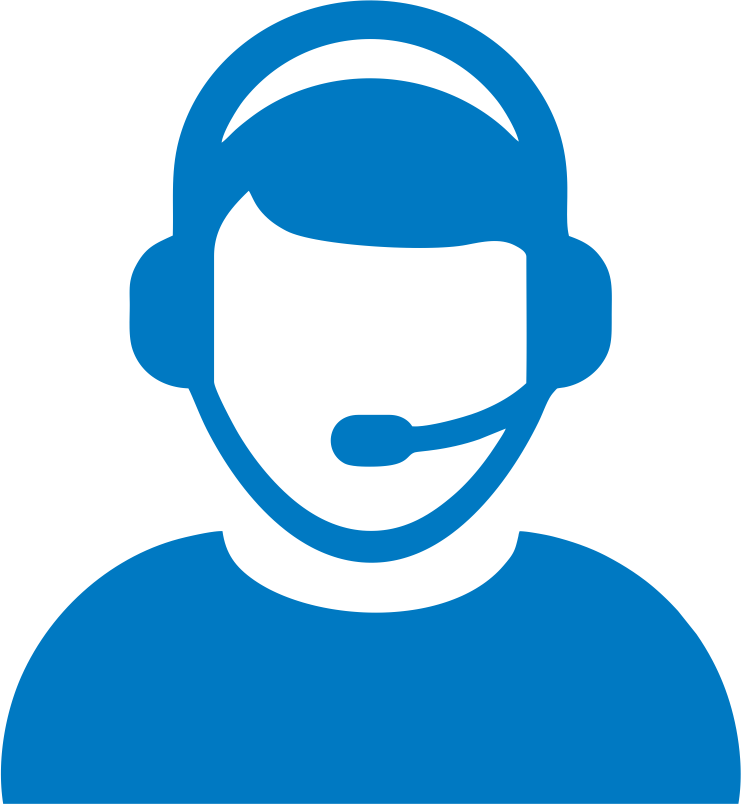 Full Support - Customer Service Icon White (741x804)