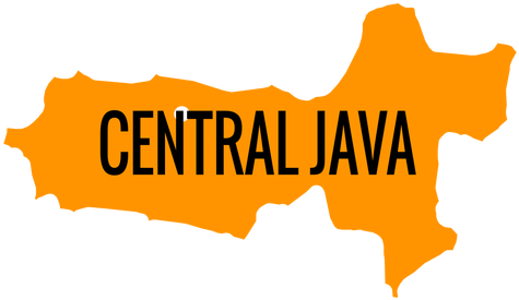 Indonesia Map Outline Full - Central Java Map Vector (512x512)