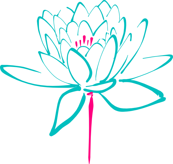 Purple Lotus Flower Png (600x568)