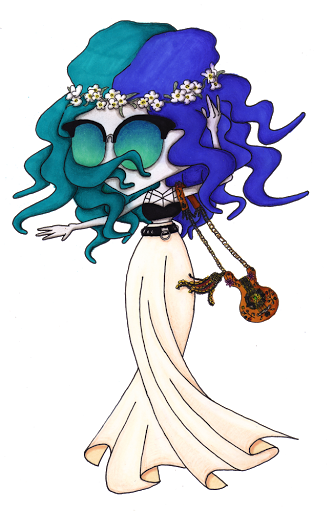 I Can Play Guitar - Illustration (333x512)