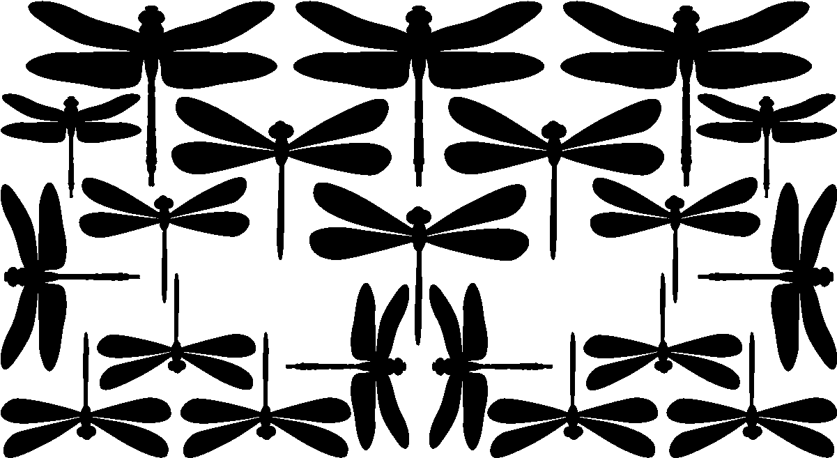 Sticker Lot De 20 Libellules Ambiance Sticker Ros A437 - Illustration (1200x1200)