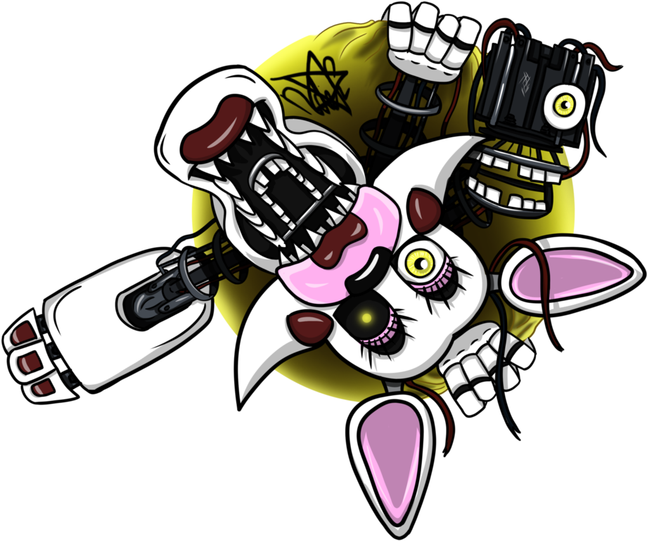 The Mangle By Demisaurusrex On Deviantart - Five Nights At Freddy's (980x816)