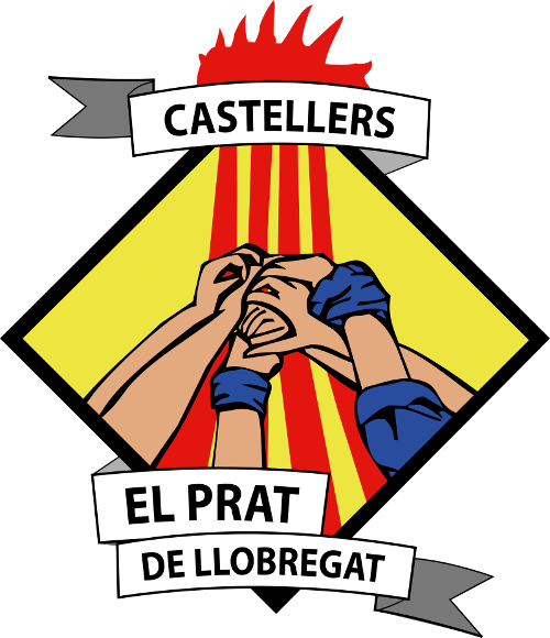 Castellers Del Poble Sec - Poster (500x580)