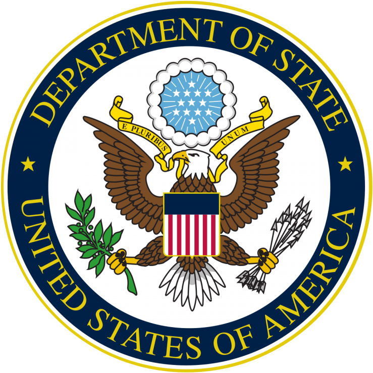United States Department Of State Wishes Belize A Happy - Department Of State Usa Logo (750x750)