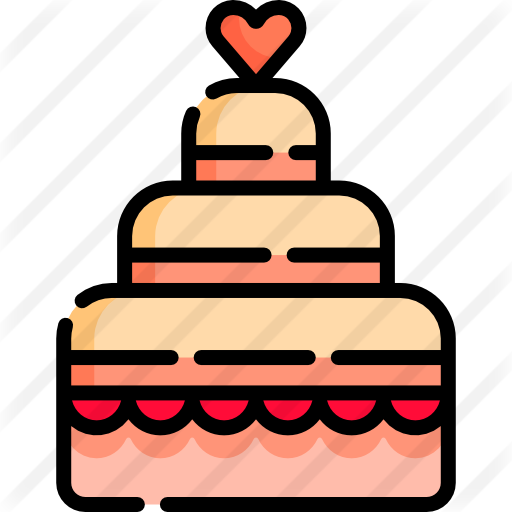 Wedding Cake Free Icon - Wedding Cake Free Icon (512x512)