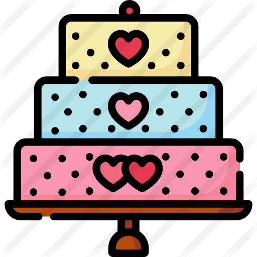 Wedding Cake Free Icon - Wedding Cake Free Icon (512x512)