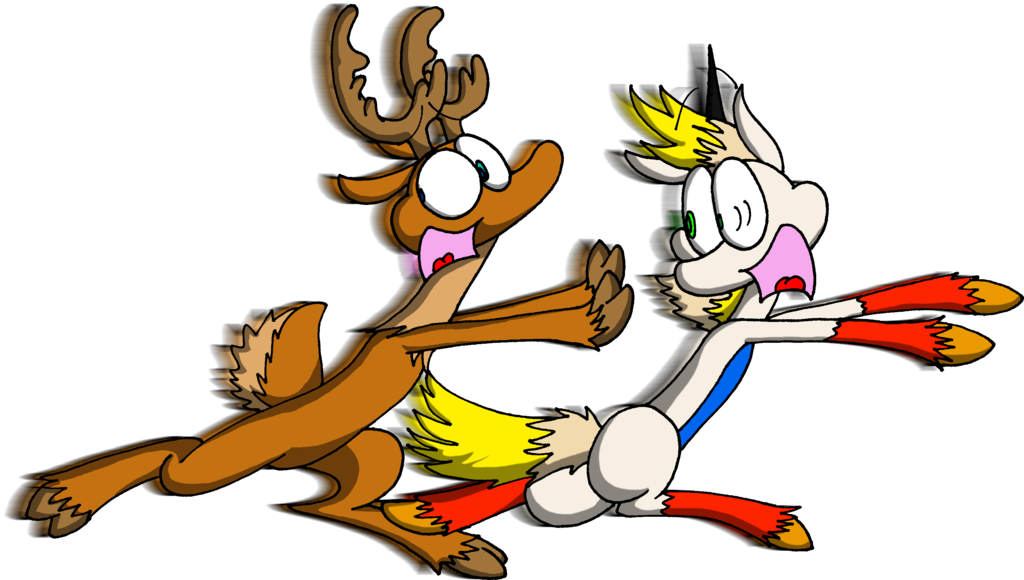 Run Away By Yo-snap On Deviantart - Cartoon (1024x580)