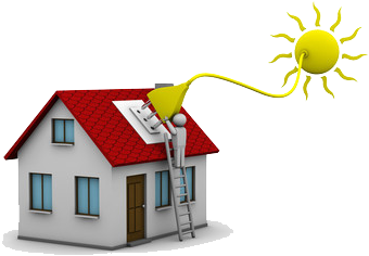 How On Grid Solar Power Plant Works - Plug Into The Sun (400x324)