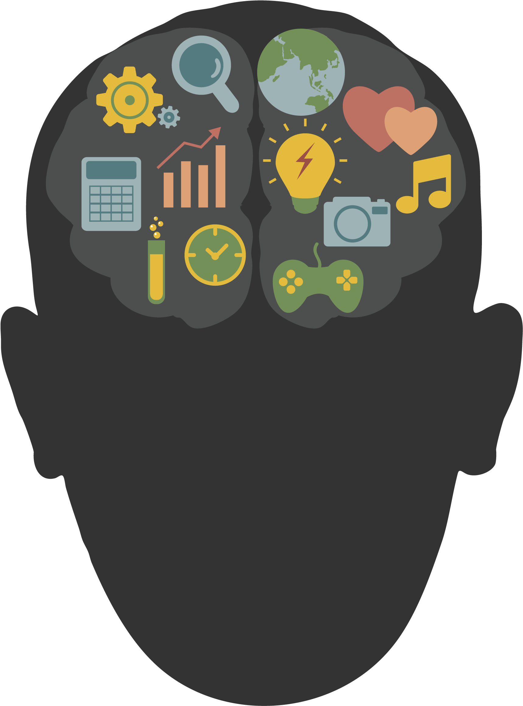 Power Plant Silhouette At - Brain Exercising (2480x2480)