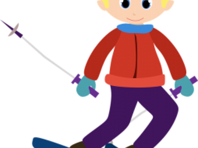 Ski Clipart Skiing Person - Transparent Clipart Ski (640x480)