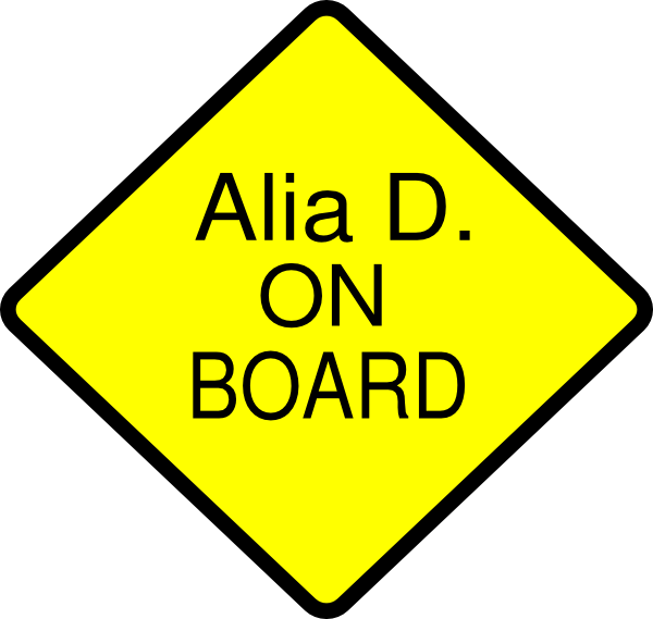 Alia D 2 Clip Art - Yard Sale Signs (600x569)